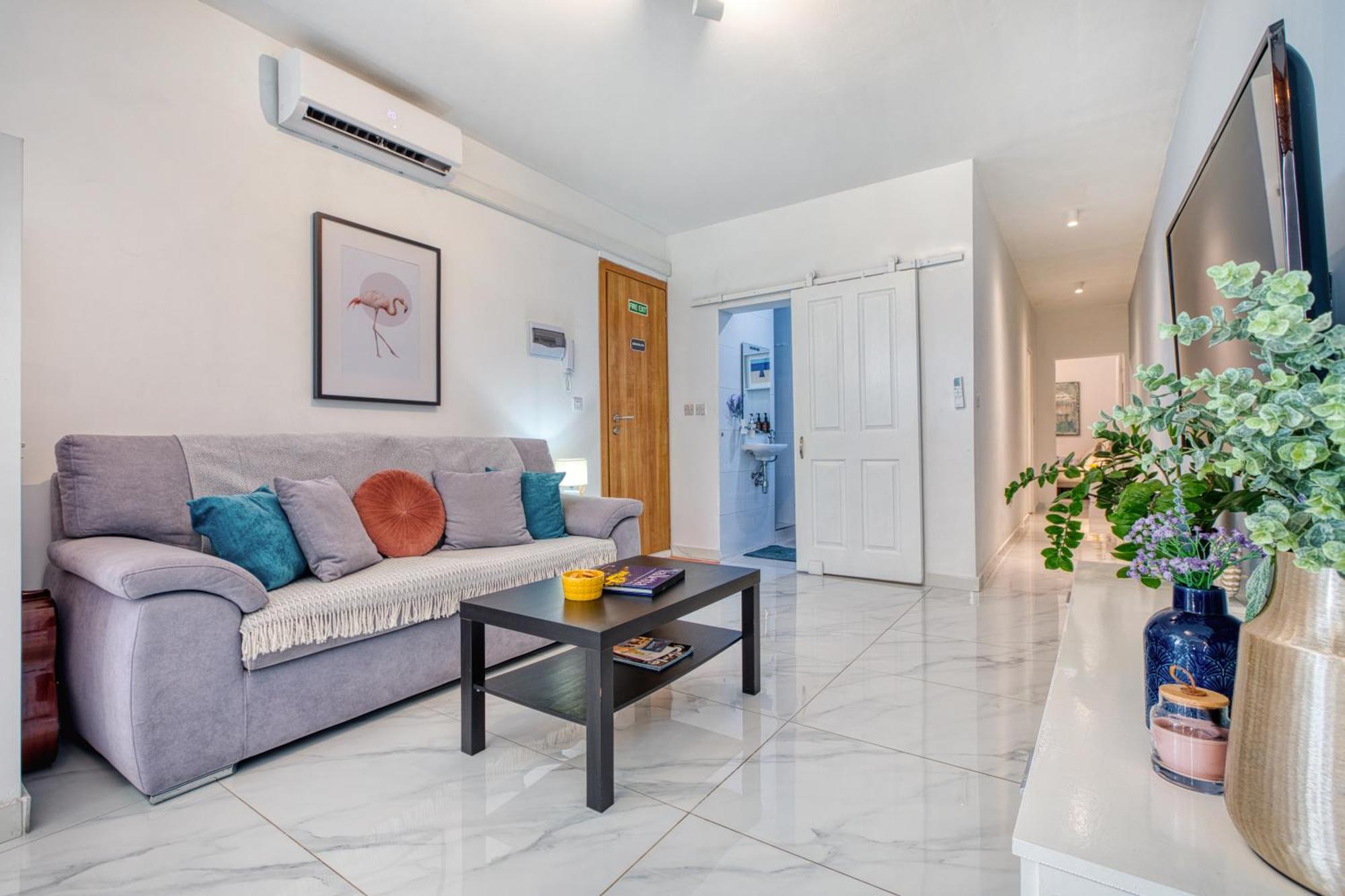 Bright Spacious Getaway Close To The Sea Apartamento Gzira